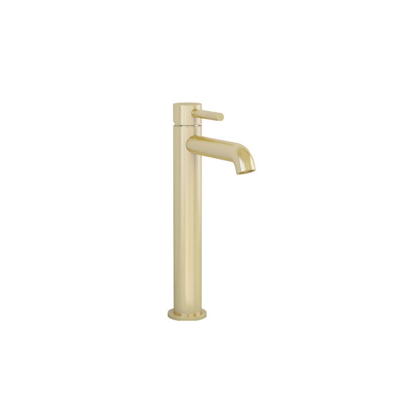 Ravine Tall Basin Mixer - Brushed Brass